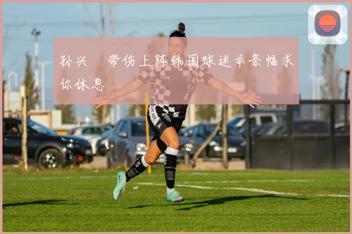 孙兴慜带伤上阵韩国球迷举条幅求你休息