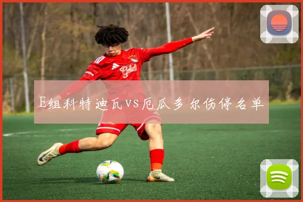 E组科特迪瓦vs厄瓜多尔伤停名单